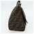 FENDI Zucca Canvas Mamma Baguette Schultertasche Schwarz Braun Auth 179060V - Ansicht 3