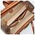Céline Borsa a mano in tela Macadam CELINE in pelle PVC marrone oro Auth 178576A D'oro - vista 10