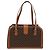 Céline Borsa a mano in tela Macadam CELINE in pelle PVC marrone oro Auth 178576A D'oro - vista 2