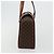 Céline Borsa a mano in tela Macadam CELINE in pelle PVC marrone oro Auth 178576A D'oro - vista 3