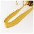 Borsa a Spalla PRADA in Nylon Giallo Argento Autentica bs34799A - vista 8