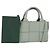 BAG ARCOMINI MAXI INTRECCIATO 2 IN 1 BOTTEGA VENETA VERDE PASTEL Auth ka4195A
