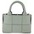 BAG ARCOMINI MAXI INTRECCIATO 2 IN 1 BOTTEGA VENETA VERDE PASTEL Auth ka4195A - vista 13
