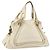 Chloé Borsa a mano Chloe Paraty in pelle bianca e oro Auth 177544 Bianco D'oro