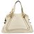 Chloé Borsa a mano Chloe Paraty in pelle bianca e oro Auth 177544 Bianco D'oro - vista 2