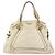Chloé Borsa a mano Chloe Paraty in pelle bianca e oro Auth 177544 Bianco D'oro - vista 3