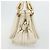 Chloé Borsa a mano Chloe Paraty in pelle bianca e oro Auth 177544 Bianco D'oro - vista 4