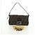 Borsa a spalla Mamma Baguette in tela Zucca FENDI nera e marrone Auth 177212SAV Nero - vista 12