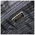 Borsa a spalla con catena Prada in nylon nero e oro Auth bs34879A D'oro - vista 18