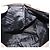 Borsa a spalla con catena Prada in nylon nero e oro Auth bs34879A D'oro - vista 20