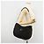 Borsa a spalla con catena Prada in nylon nero e oro Auth bs34879A D'oro - vista 23
