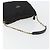 Borsa a spalla con catena Prada in nylon nero e oro Auth bs34879A D'oro - vista 7