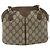 Gucci Borsa a Spalla GG Supreme PVC Beige Oro 904 02 047 Auth 178634 D'oro - vista 3