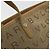 Bulgari Borsa Tote BVLGARI Logo Mania Canvas Beige Oro Auth 177518 D'oro - vista 10
