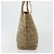 Bulgari Borsa Tote BVLGARI Logo Mania Canvas Beige Oro Auth 177518 D'oro - vista 3
