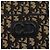 Borsa a Spalla in Tela Trotter Christian Dior Blu Navy Oro Auth 178534 D'oro - vista 15