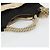 CHANEL Sac Tote Toile Noir Argent CC Auth 170532 Argenté - vue 7