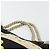 CHANEL Sac Tote Toile Noir Argent CC Auth 170532 Argenté - vue 8