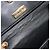 Borsa a mano Christian Dior in pelle nera e oro Auth 177815 Nero D'oro - vista 17