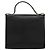 Borsa a mano Christian Dior in pelle nera e oro Auth 177815 Nero D'oro - vista 3