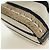 PRADA Borsa a Spalla con Catena in Tela Oro Beige Auth 177142SM D'oro - vista 14