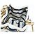 PRADA Borsa a Spalla con Catena in Tela Oro Beige Auth 177142SM D'oro - vista 18