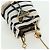 PRADA Borsa a Spalla con Catena in Tela Oro Beige Auth 177142SM D'oro - vista 6
