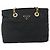 Borsa Tote a Catena Prada Nylon Nero Oro Auth 178129 D'oro - vista 13