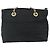 Borsa Tote a Catena Prada Nylon Nero Oro Auth 178129 D'oro - vista 2