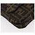 Borsa a Spalla in Tela Zucca FENDI Nera e Marrone Auth 178582 Nero - vista 15