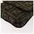 Borsa a Spalla in Tela Zucca FENDI Nera e Marrone Auth 178582 Nero - vista 16