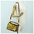 LOEWE Borsa Puzzle Piccola Hammock Borsa a Mano Pelle Marrone Oro Auth 177978SM D'oro - vista 27