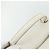 Borsa a mano Gancini in pelle bianca e argento di Salvatore Ferragamo Auth 177310A Bianco - vista 7