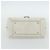 Borsa a mano Gancini in pelle bianca e argento di Salvatore Ferragamo Auth 177310A Bianco - vista 9