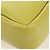 PRADA Bolso de Mano de Cuero 2 en 1 Amarillo Plata Auth 177165SAM - vista 15