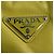 PRADA Bolso de Mano de Cuero 2 en 1 Amarillo Plata Auth 177165SAM - vista 18