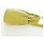 PRADA Bolso de Mano de Cuero 2 en 1 Amarillo Plata Auth 177165SAM - vista 4