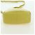 PRADA Bolso de Mano de Cuero 2 en 1 Amarillo Plata Auth 177165SAM - vista 5