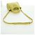 PRADA Bolso de Mano de Cuero 2 en 1 Amarillo Plata Auth 177165SAM - vista 9