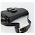 Céline Borsa a Spalla in Pelle Nera e Oro Auth 177801 Nero D'oro - vista 6