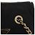 Borsa a Spalla con Catena PRADA in Nylon Nero e Oro Auth bs34842 D'oro - vista 19