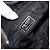 Borsa a Spalla con Catena PRADA in Nylon Nero e Oro Auth bs34842 D'oro - vista 20