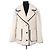 Maje Cappotto ecru Crudo