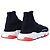 Sneaker in maglia Speed Knit Balenciaga Nero Rosso - vista 3