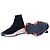 Sneaker in maglia Speed Knit Balenciaga Nero Rosso - vista 8