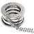 Bulgari Collana BVLGARI B-zero1 in oro bianco 18K - vista 2