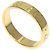 Anello Gucci Icon #12 in oro giallo 18K
