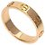 Anello Mini Love di Cartier in oro rosa 18K