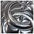 Borsa a tracolla Chanel Coco Mark con finiture argentate Nero - vista 10