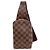Borsa a tracolla Louis Vuitton in tela Damier Damier ebene